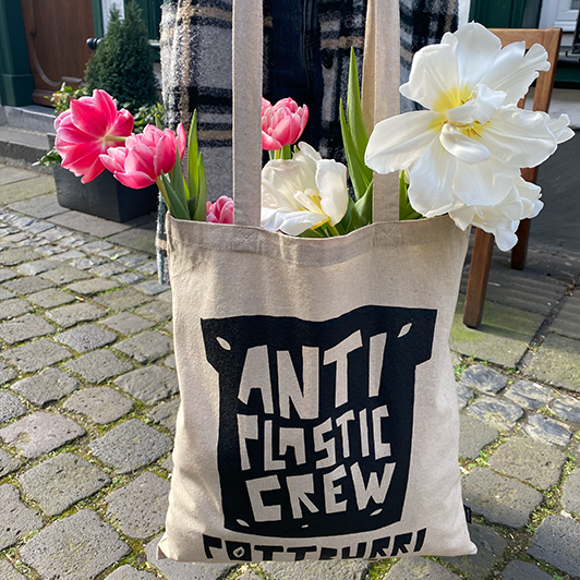 Stoffbeutel Anti-Plastic-Crew